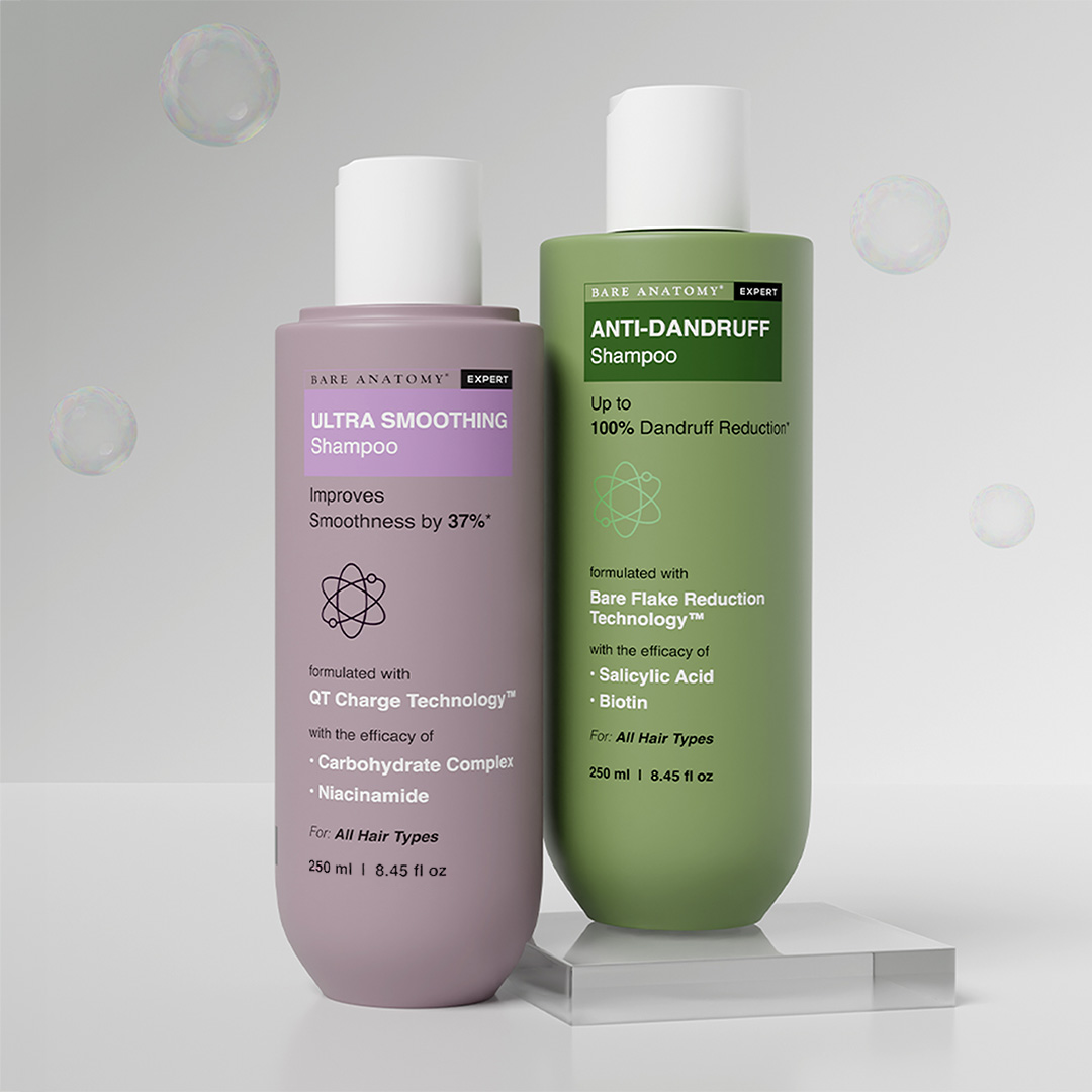 Ultra Smoothing Shampoo (250 ml) & Anti-Dandruff Shampoo (250 ml) Combo