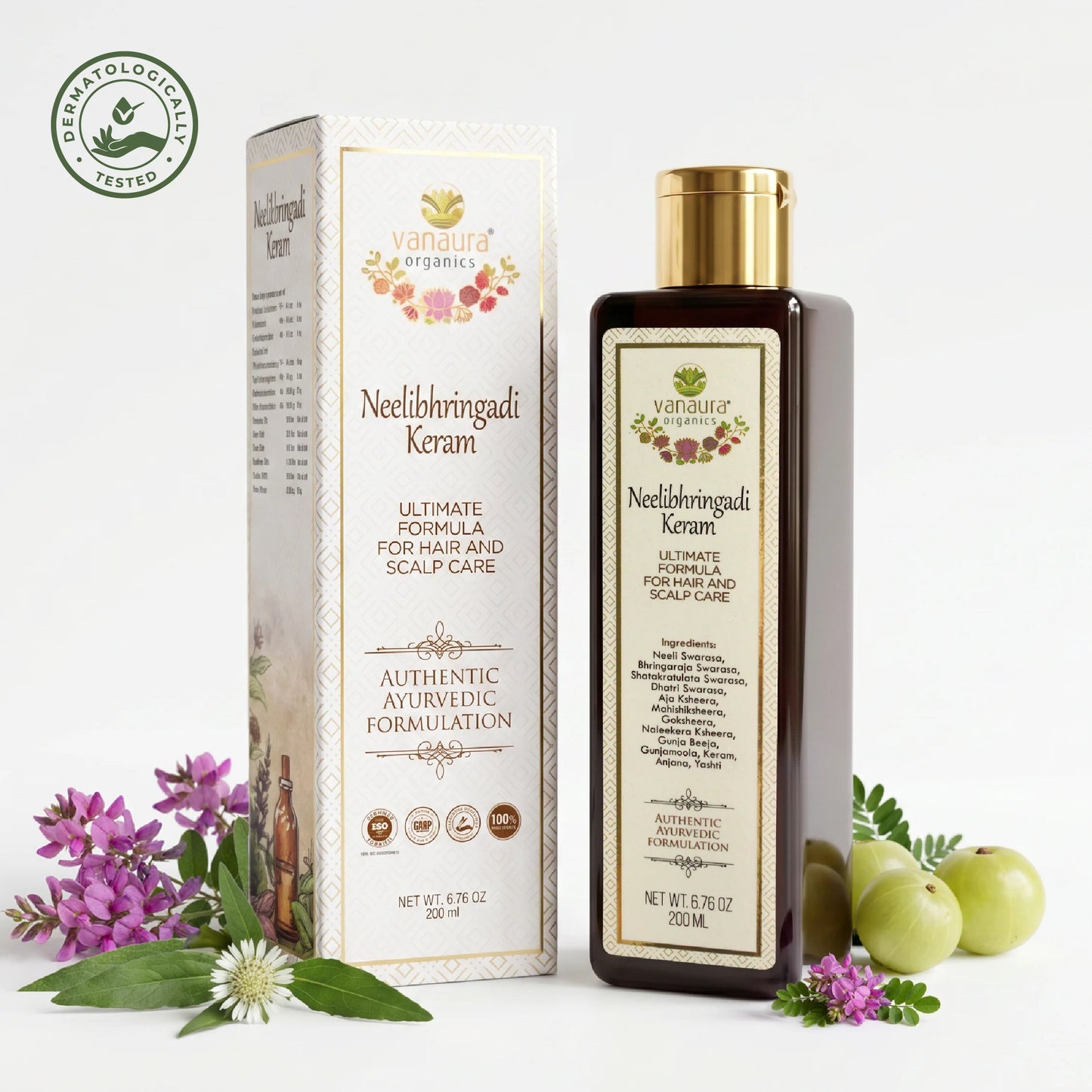 Vanaura Organics Neelibhringadi Keram