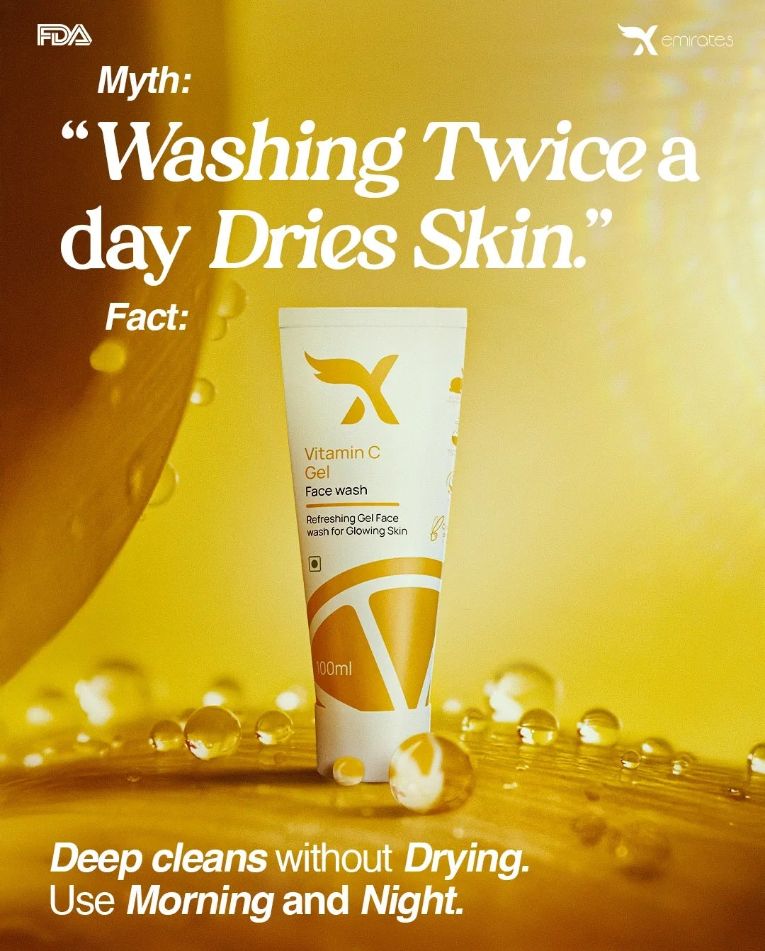 Vitamin C Gel Face Wash