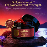 Glow Up March Trio | As Seen on Shark Tank India - Red Sandalwood Night Cream + Kumkumadi Lip Balm + Kumkumadi Thailam