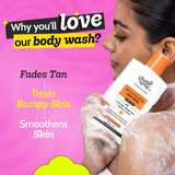 Daily Exfoliating Bestsellers (Gentle Exfoliating Face Scrub - 100 ml | Daily Exfoliating Body Wash - 236 ml | Gentle Exfoliating Face Wash - 100 ml)