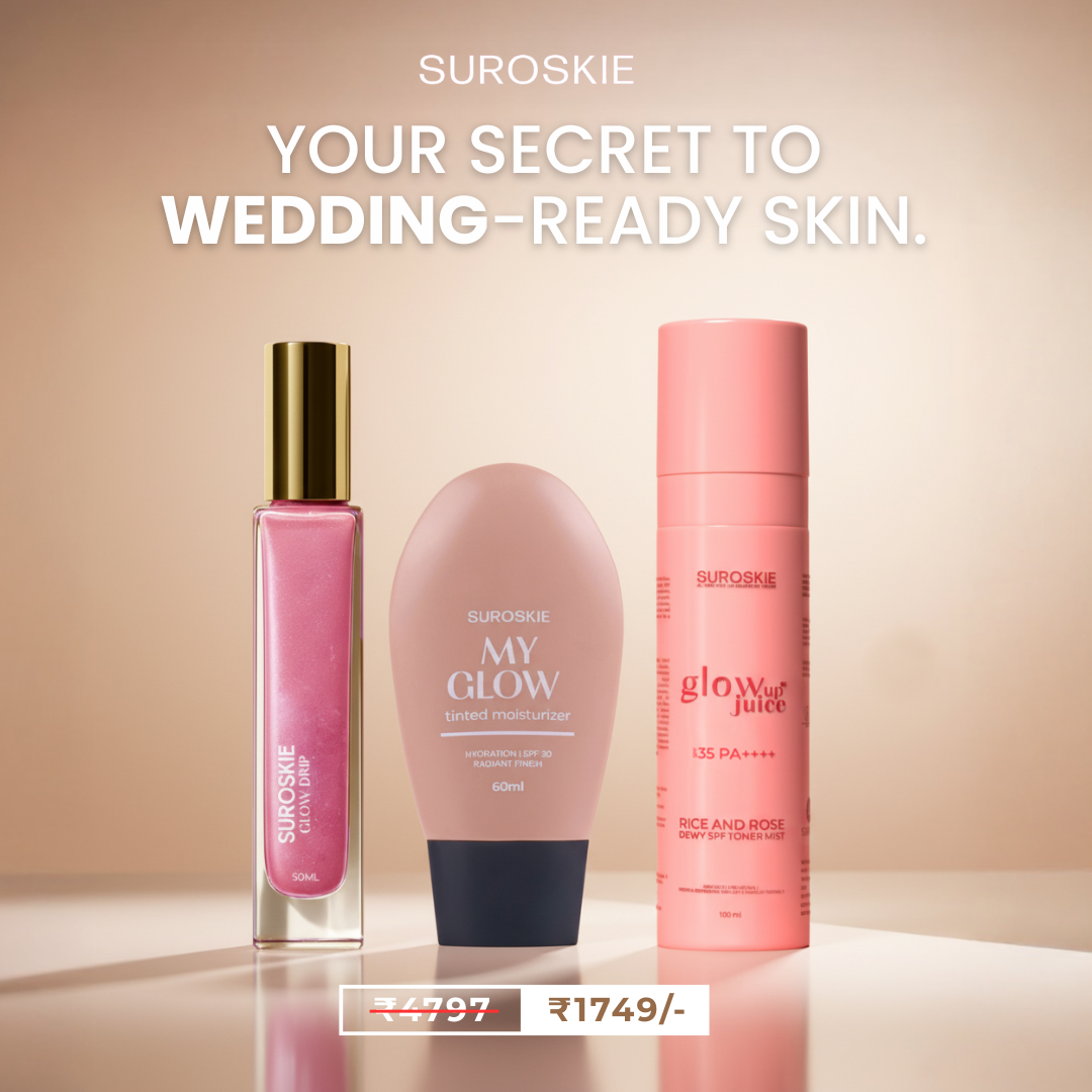 Wedding Glow Combo  My Glow + 1 Shimmer oil + Glow Up Juice