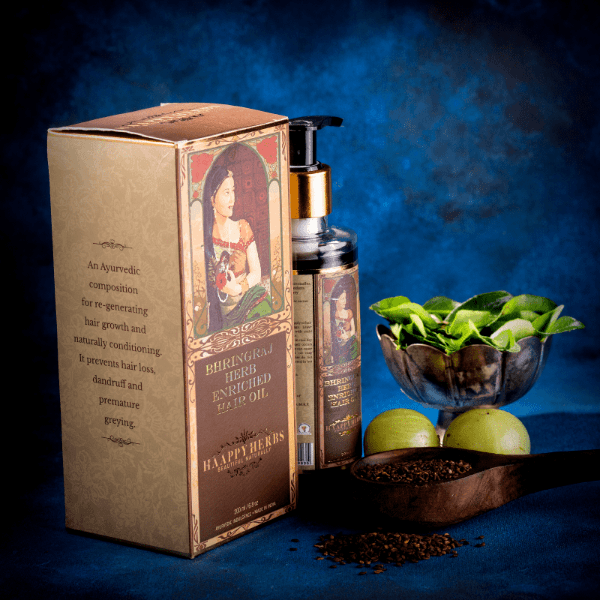 Bhringraj Herb Enriched Hair Oil - 200 ml