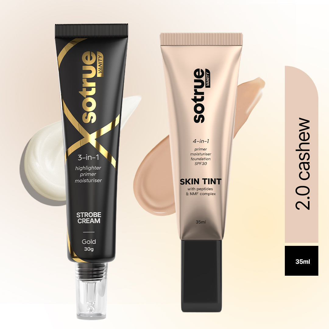 Go-to Glow Combo | Skin Tint & Strobe Cream