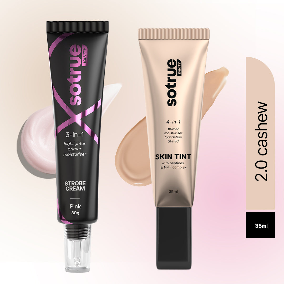 Go-to Glow Combo | Skin Tint & Strobe Cream