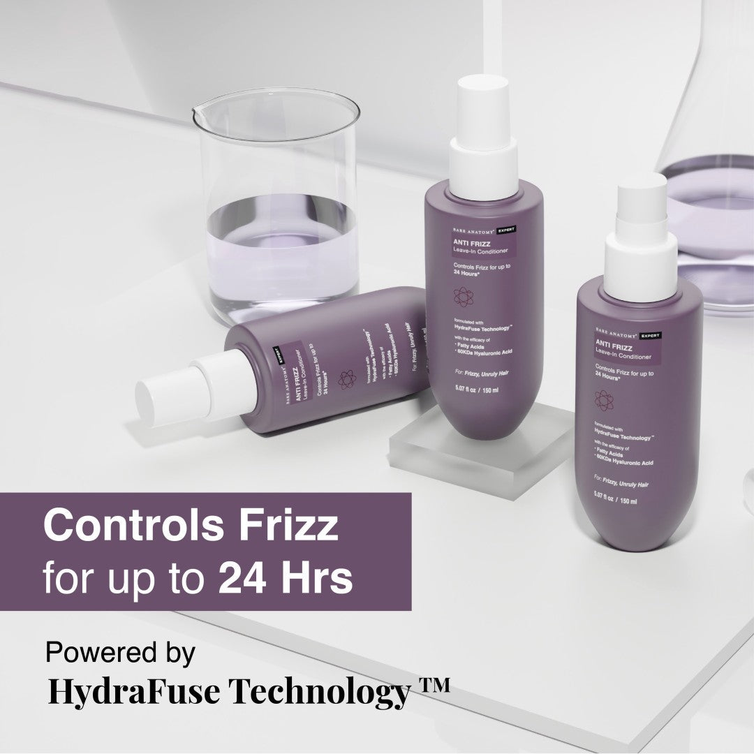 Anti-Frizz Leave-In Conditioner with Argan Oil & Hyaluronic Acid for frizzy hair - 150 ml