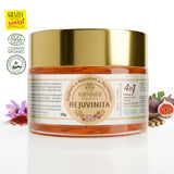 Rejuvinita 4-in-1 Organic Gel (Massage Gel, Leave-on Mask, Cleanser, Soap-Free Wash), 50gm