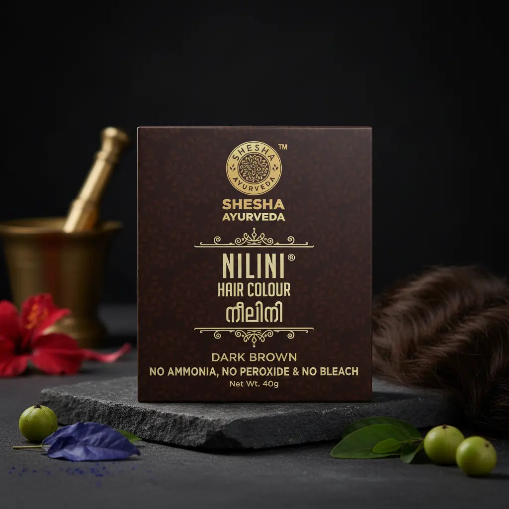 Nilini Ayurvedic Hair Color – Dark Brown 40G