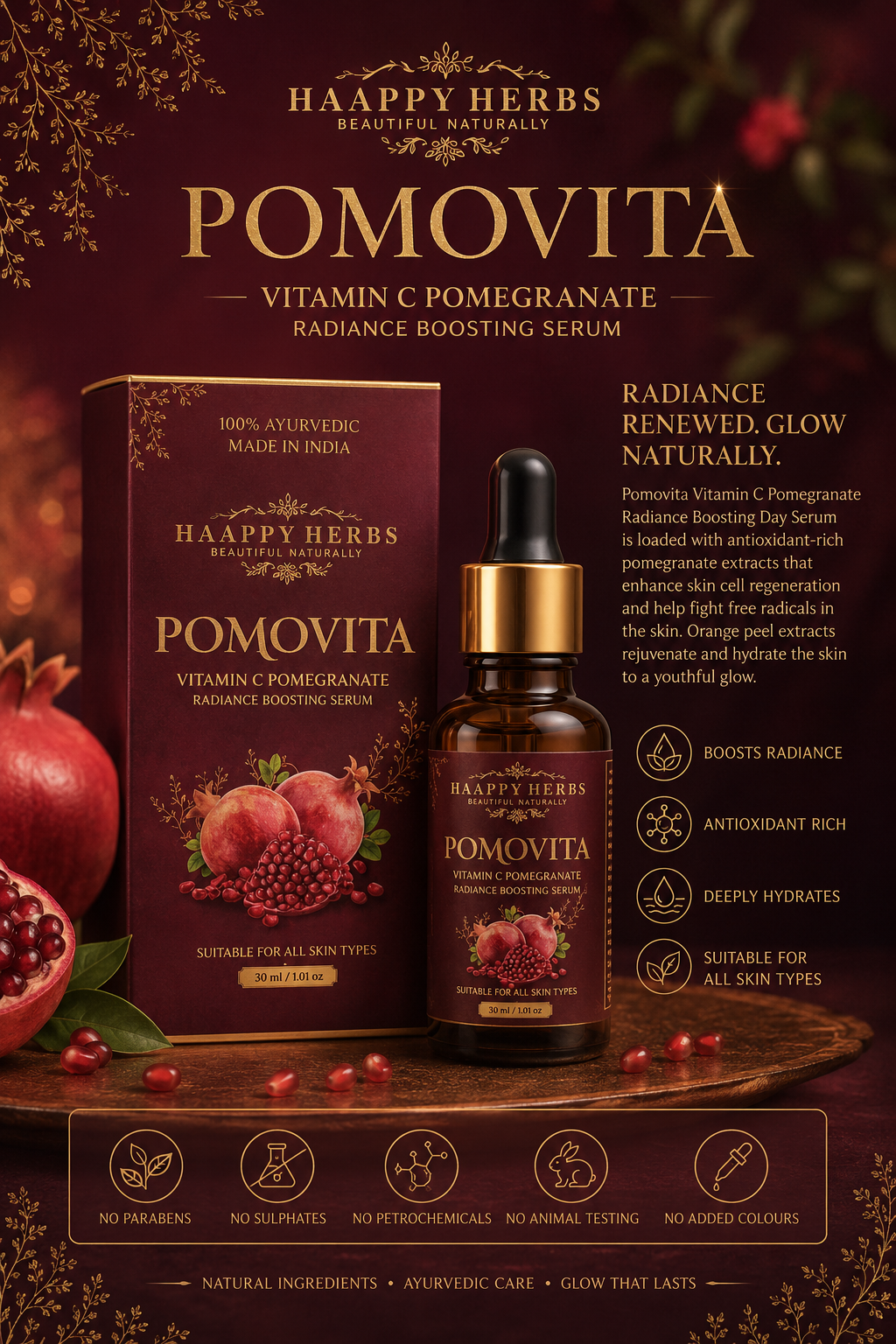Pomovita Vitamin C Radiance Boosting Serum