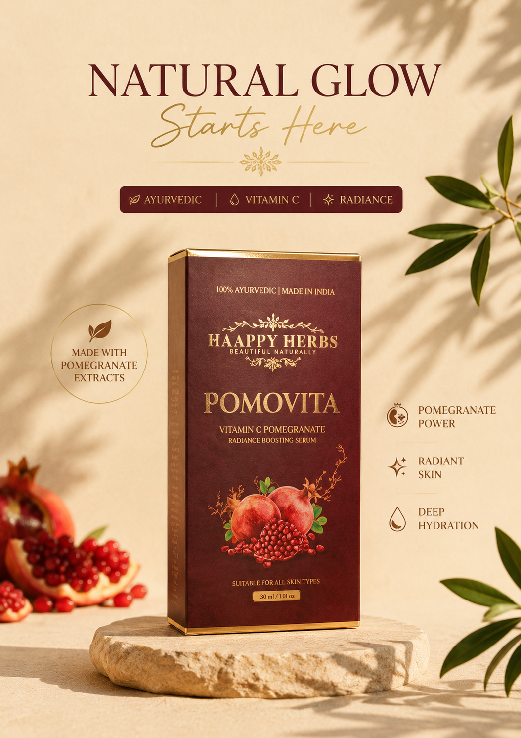 Pomovita Vitamin C Radiance Boosting Serum