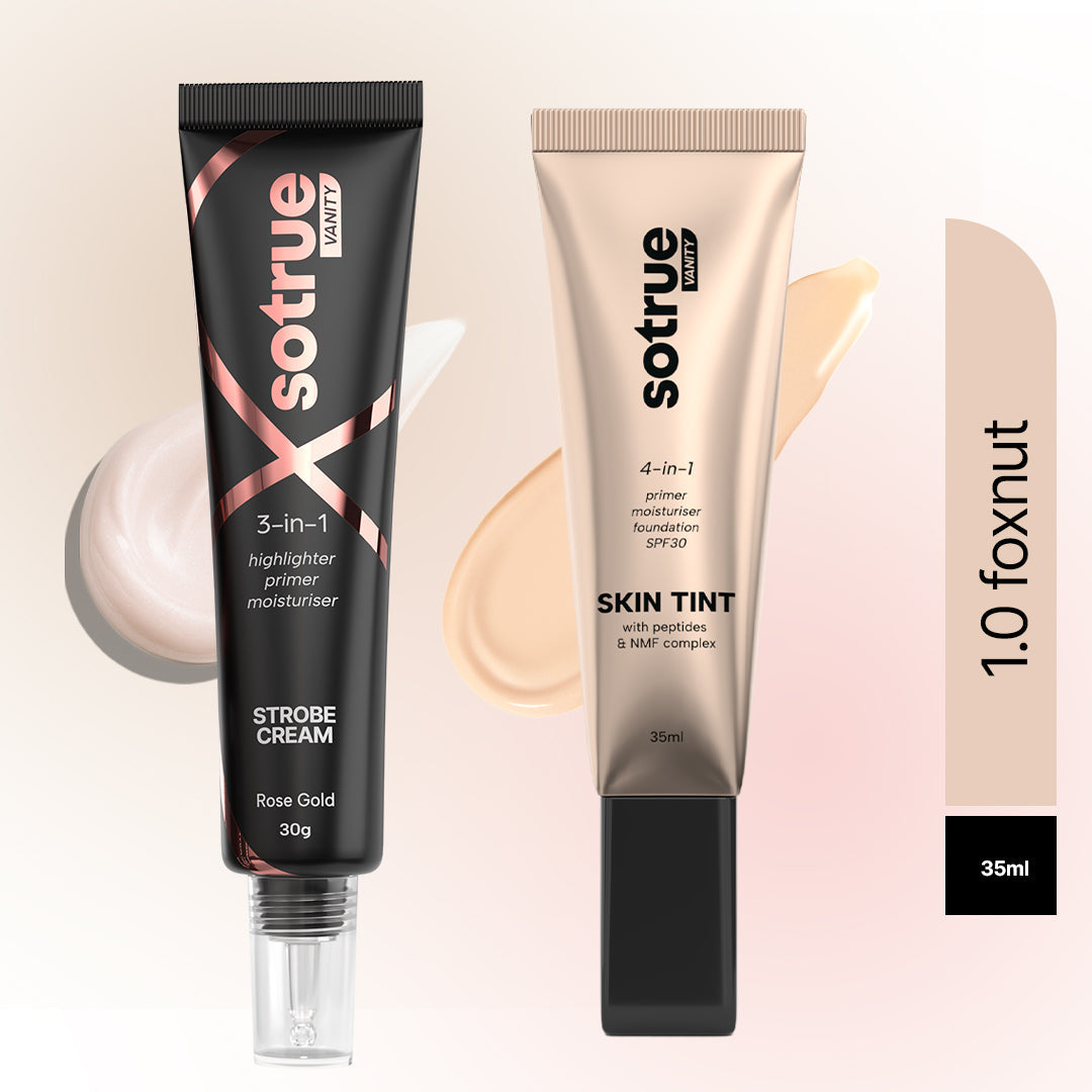 Go-to Glow Combo | Skin Tint & Strobe Cream