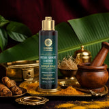 The Kerala Glow Duo | Kasturi Turmeric & Vetiver Shower Gel 200ml + Nalpamaradi Thailam 50ml