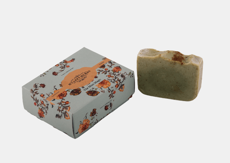 The Mint Magic Luxury Bathing Soap Bar Handmade (New)-100gms