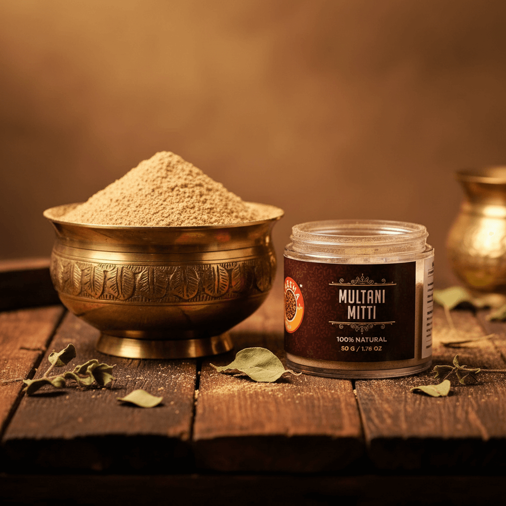 Pure Rose Water + Multani Mitti Face Pack Combo | Hydrate, Tone & Purify