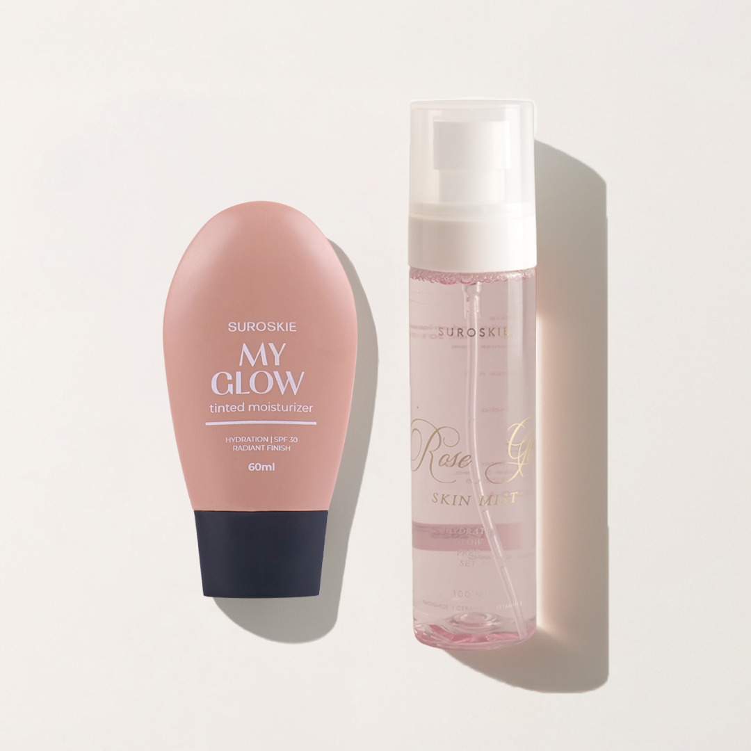 My Glow + Rose Glass Mist Combo