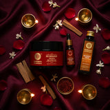 Night Goddess Kit | Red Sandalwood Night Cream 50G + Kumkumadi Thailam 5ML + Nalpamaradi Oil 50ML