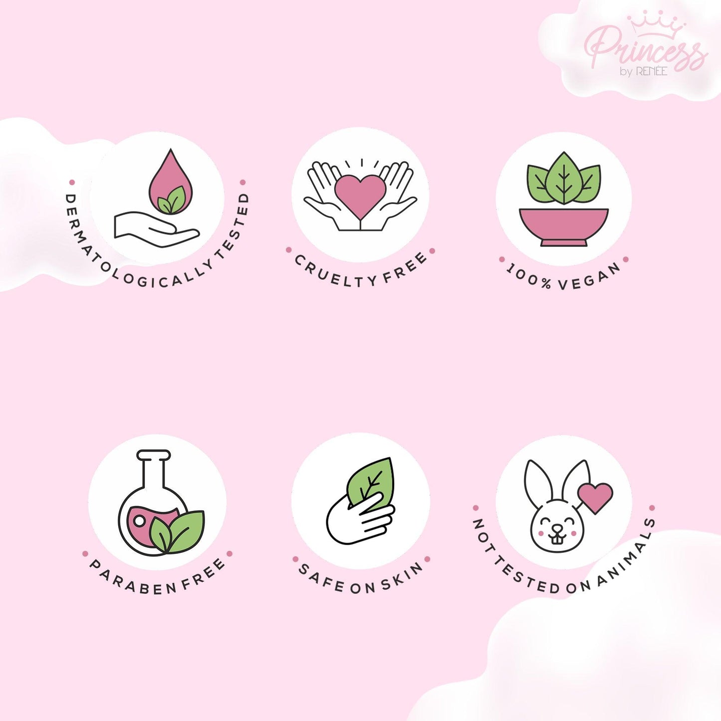 Snowball Lip Balm for Kids & Preteens by Princess by RENEE