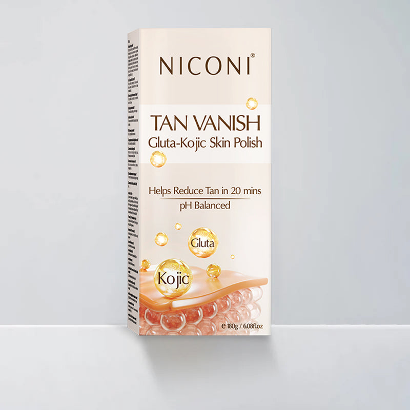 Niconi Tan Vanish Gluta-Kojic Skin Polish  For Easy Tan Removal