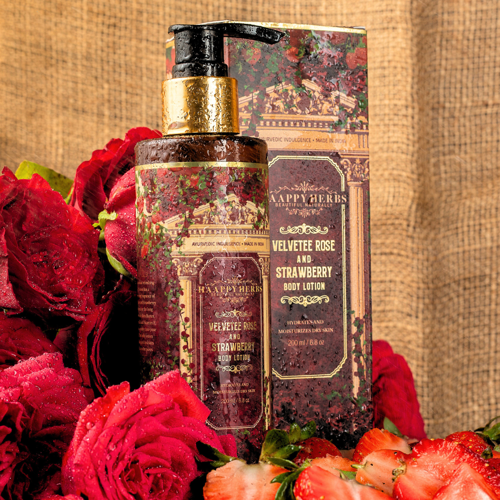 Velvetee Rose Strawberry Body Lotion