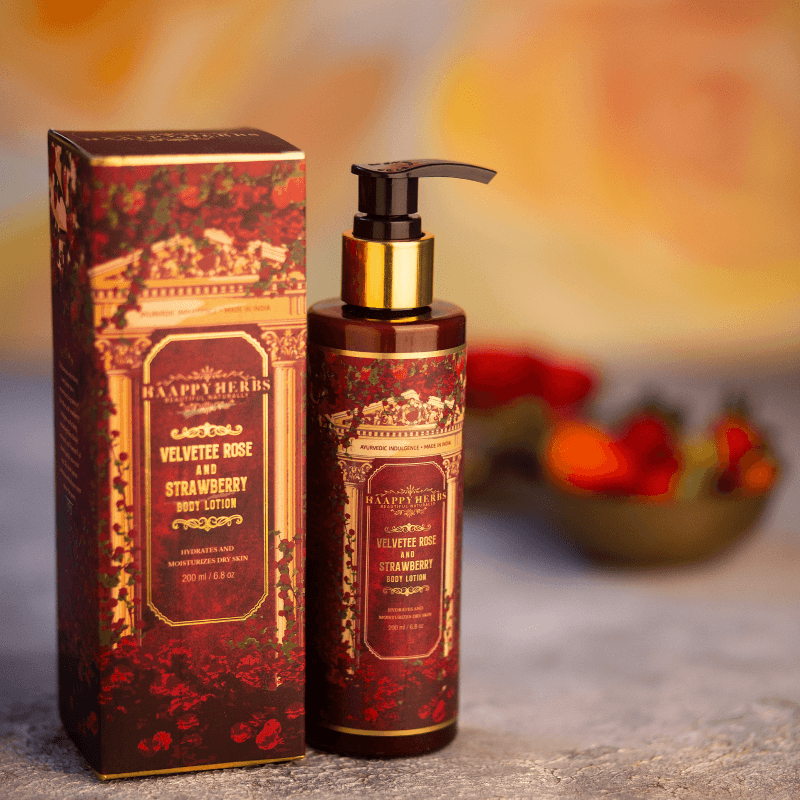 Velvetee Rose Strawberry Body Lotion