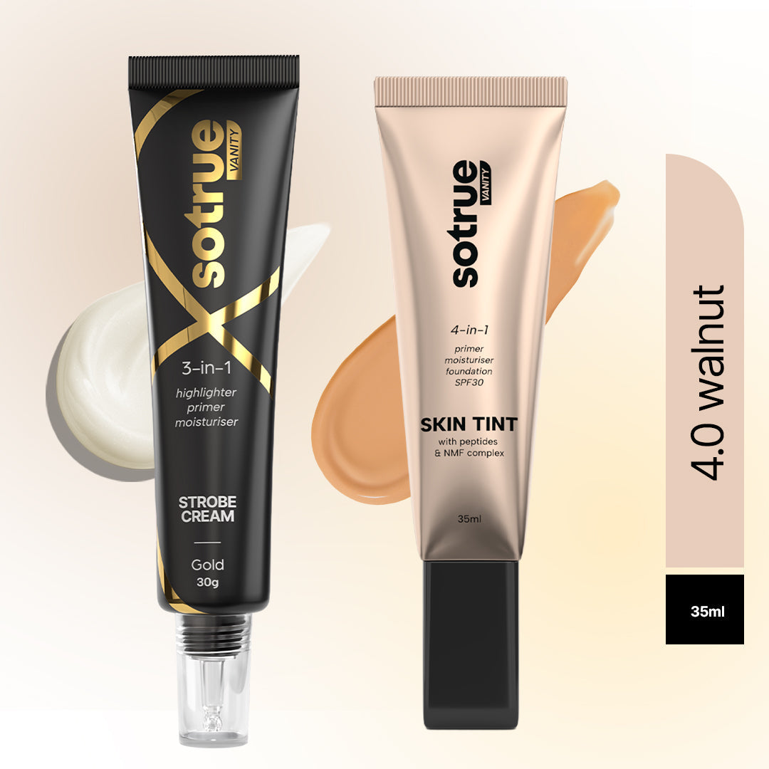 Go-to Glow Combo | Skin Tint & Strobe Cream