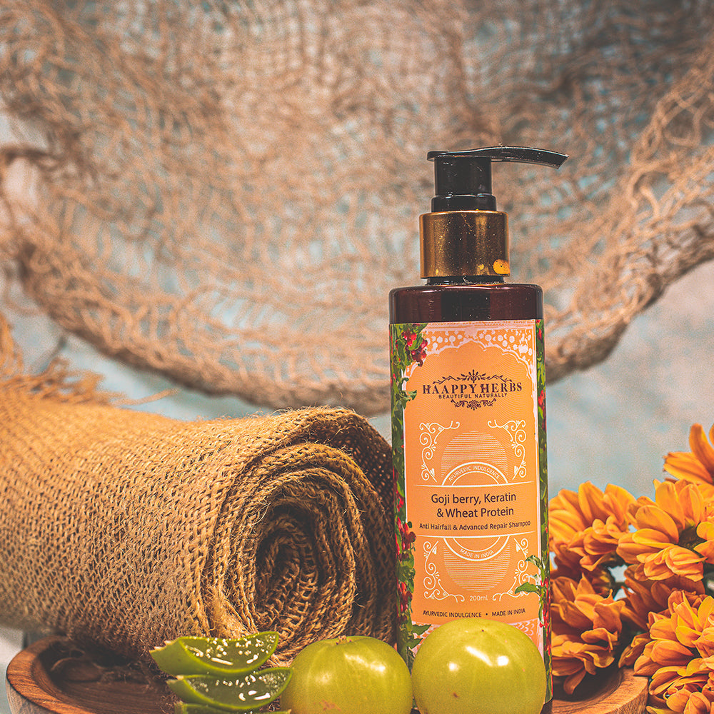 Goji Berry, Keratin & Wheat Protein Shampoo