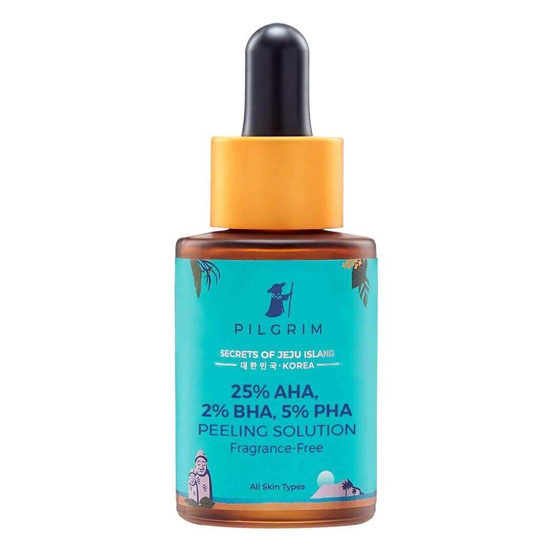 Clinic-Level Clarity at Home: The Best Skincare Routine for Oily Acne-Prone Skin in India 1 25% AHA, 2% BHA, 5% PHA Peeling Solution, 30ml